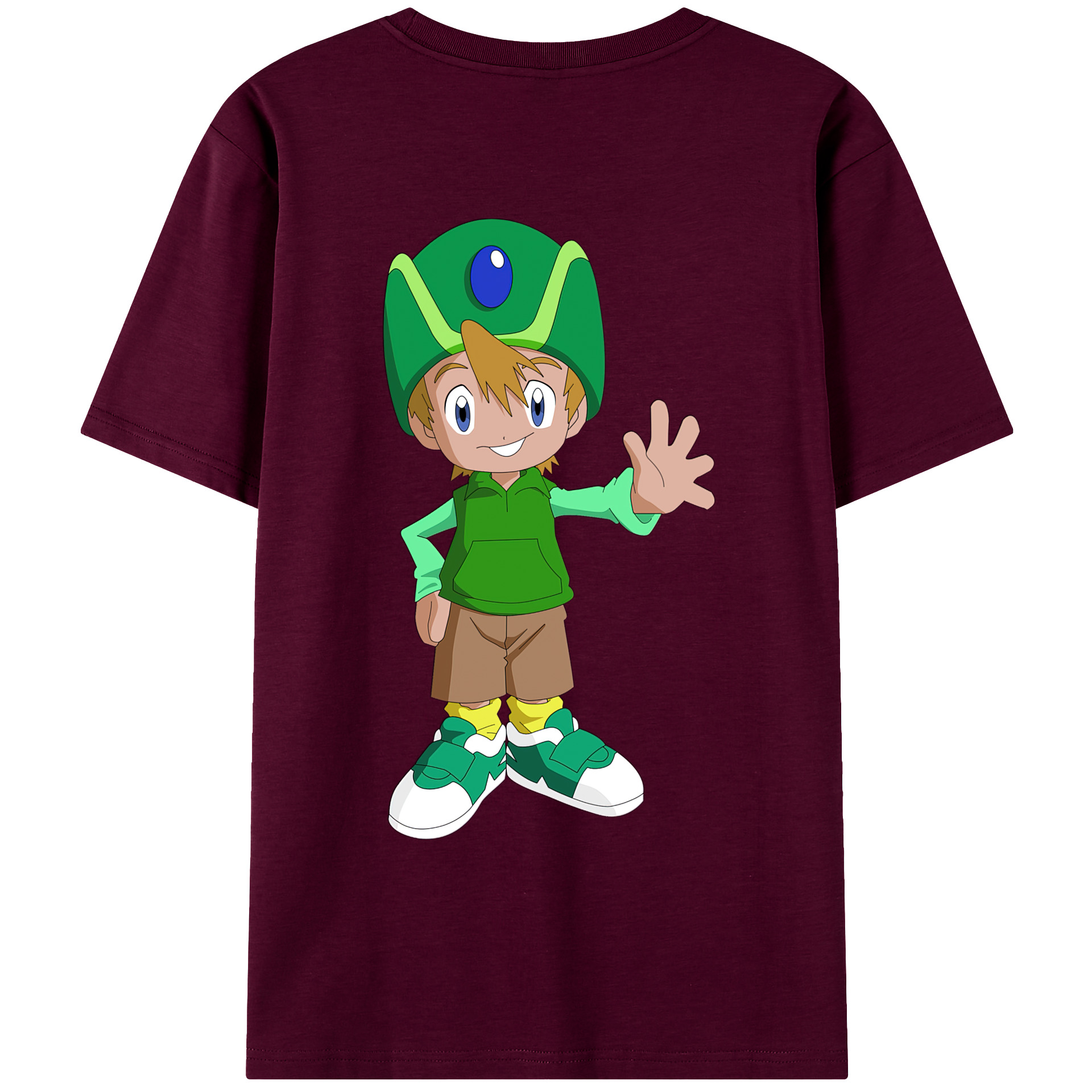 （画像用） Digimon デジタルモンスター/デジモン レディース半袖Tシャツ(バックプリント)